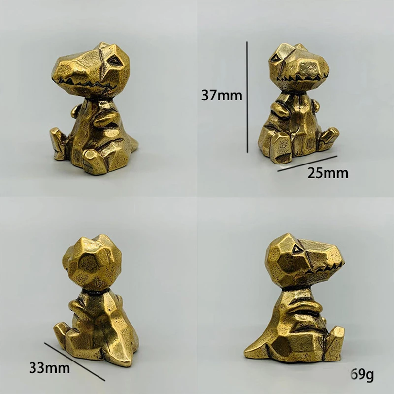 DIY милые детали подвеска винтажный латунный автомобиль динозавры аксессуары для