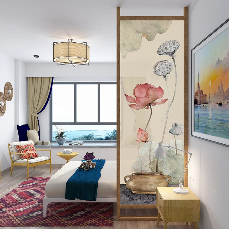 Biombo separador de ambientes decoracion woonkamer декоративная перегородка для гостиной деревянная