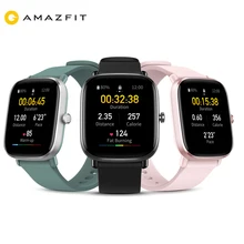 New Amazfit GTS 2 Mini Smartwatch Always-on AMOLED Display 70 Sports Modes Blood-oxygen Saturation Measurement Sleep Monitoring
