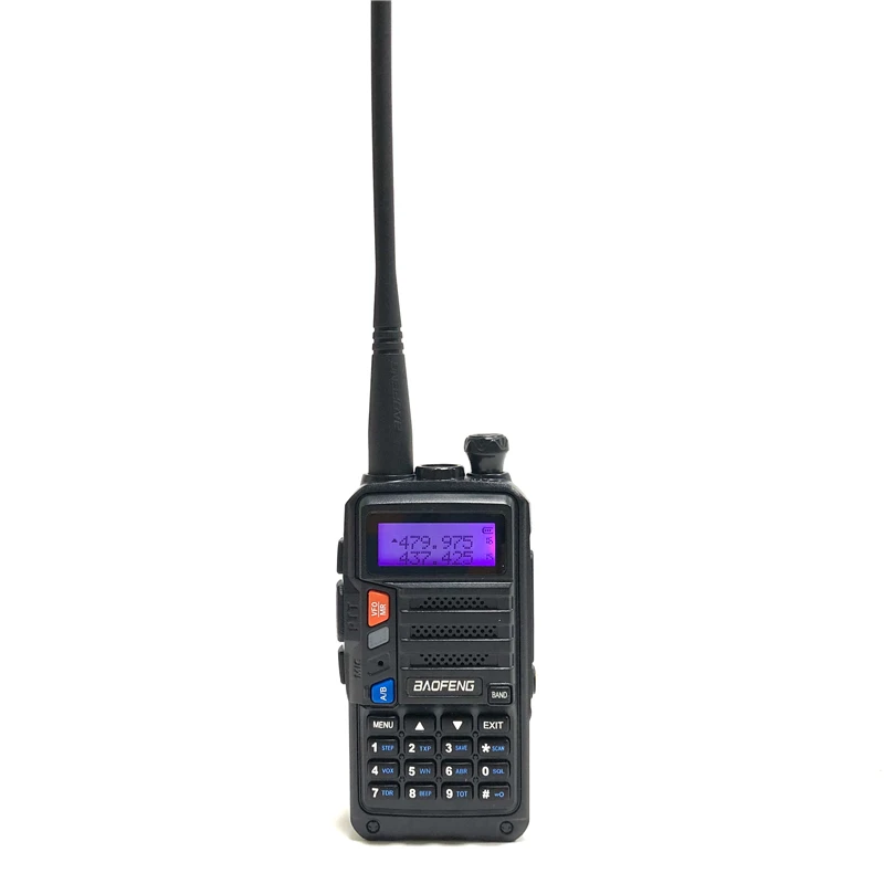 Baofeng UV 5R Pro трехдиапазонное иди и болтай Walkie Talkie 8 Вт Высокое Мощность Портативный