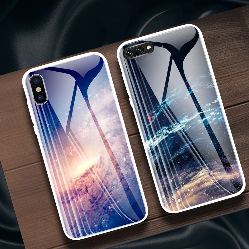 Роскошный чехол для телефона из закаленного стекла iPhone 11 Pro Max X XS XR 8 7 6 6S Plus