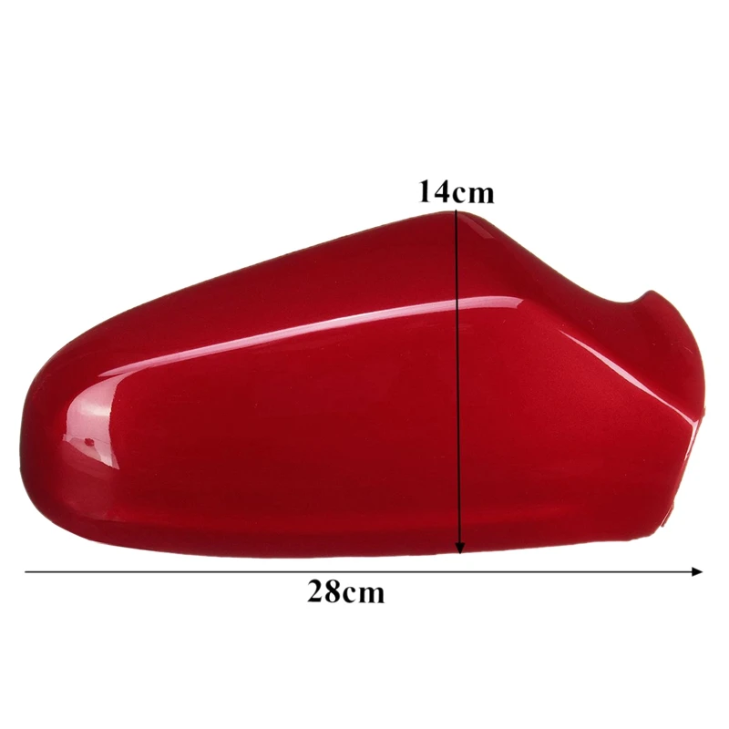 2 шт. блестящее красное зеркало заднего вида для Vauxhall Opel Astra 2005 2006 2007 2008 2009 13142000