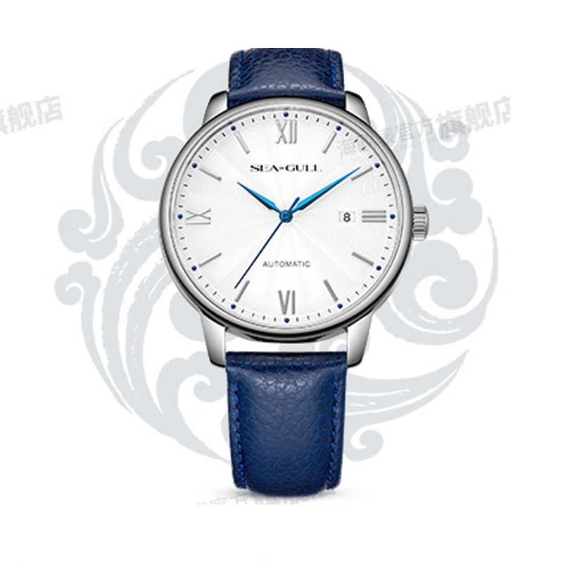 Мужские автоматические механические часы Seagull модные деловые 42 мм модель 819.17.6084
