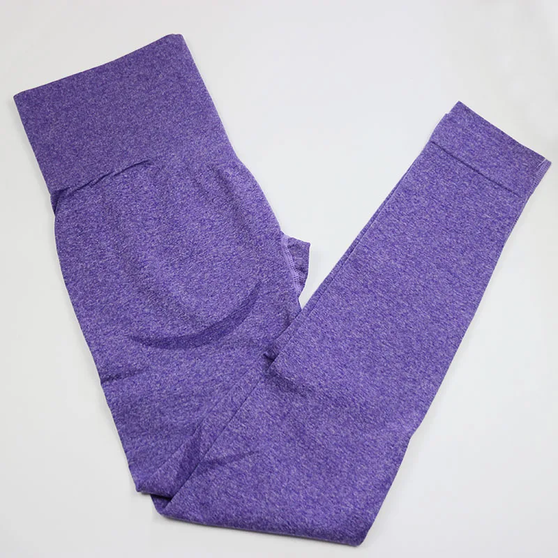 Бесшовные Леггинсы для женщин пуш-ап спортивные женские штаны занятий фитнесом