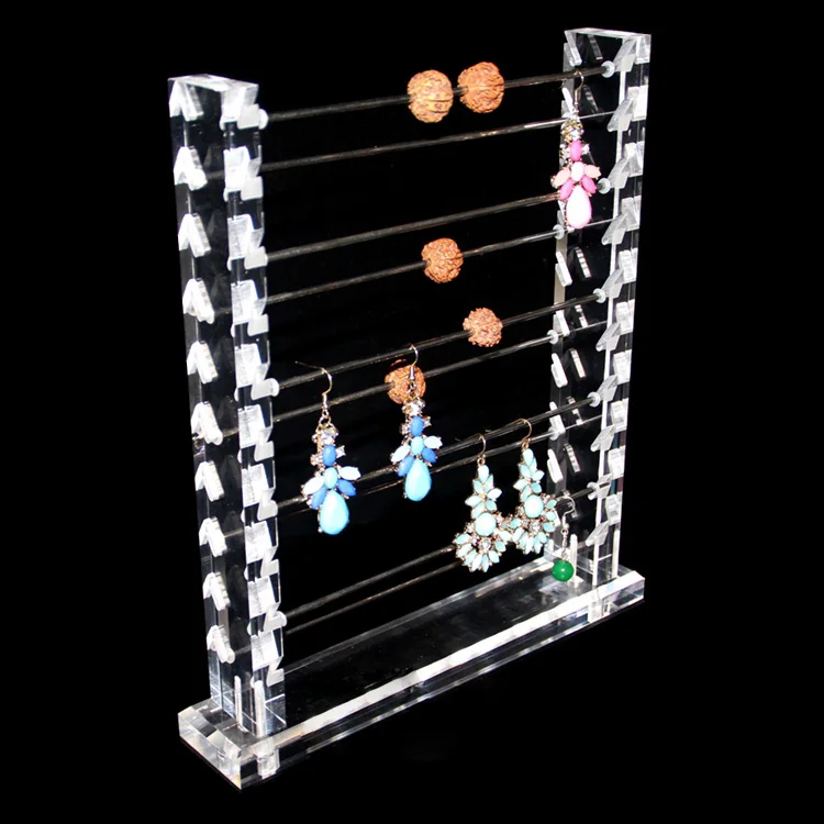

Acrylic Scattered beads Display Earring Hanger Hair clip Display Case Jewelry Bracelet Beads Holder Headwear Organizer