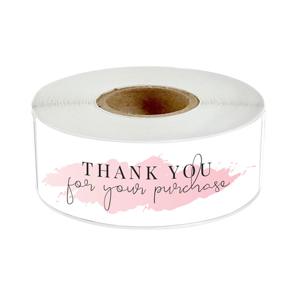 

120 шт. спасибо за ваш заказ, наклейки s розовые, этикетки для запечатывания конвертов для малого бизнеса, декоративные наклейки, канцелярские...