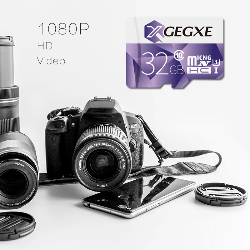 Карта памяти Micro SD для смартфона высокоскоростной флеш-накопитель 98 МБ/с. 8 ГБ 16 64