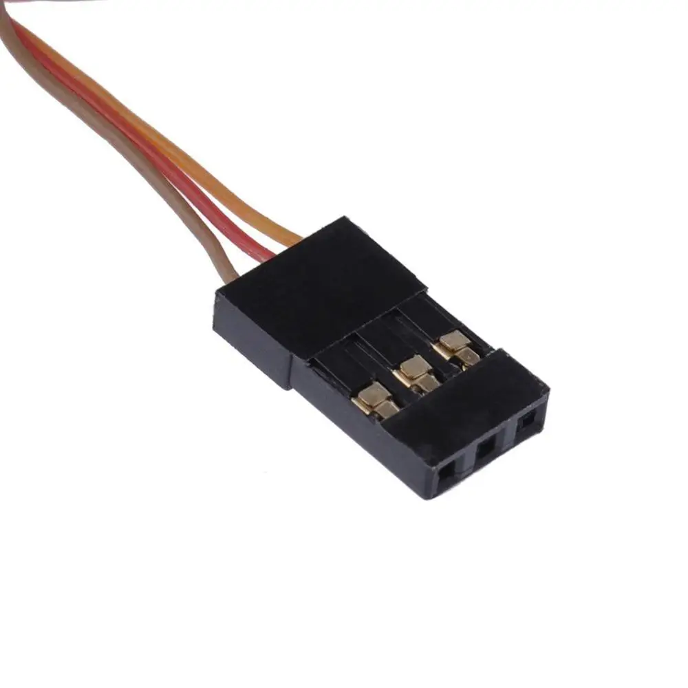 10 шт./лот DM-S0020 розничная 2,1g радиоуправляемые Запчасти для хобби 2g super micro rc servo - Цвет: JR plug 180degree