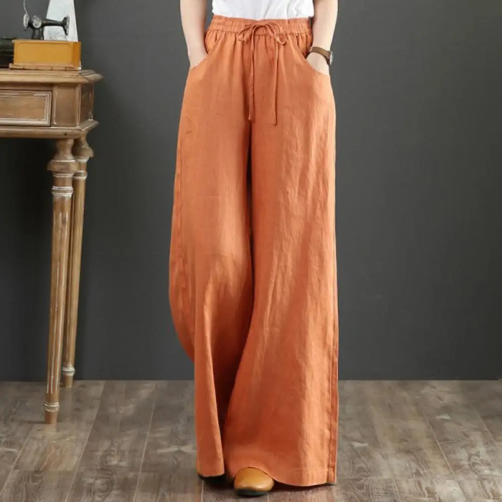 

Pants Stylish Solid Color Soft Drawstring Solid Color Pencil Pants for Home Pencil Pants Trousers