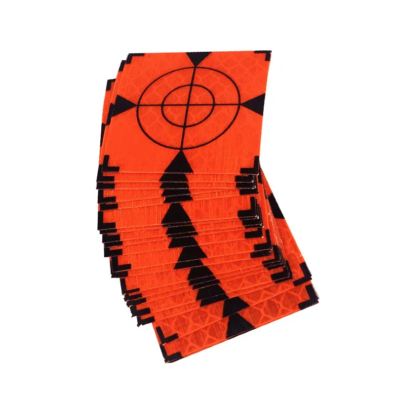 

Tape Target Reflector Sheet 20 Pcs 100 x 100mm Reflective Tape For Total Station Widely Used Enginee Red Newest 2021