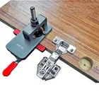 Модернизированный скрытый шарнир 35 мм, набор для зажима, деревообрабатывающие петли, сверлильный зажим, направляющая для сверления, локатор для корпуса, двери шкафа