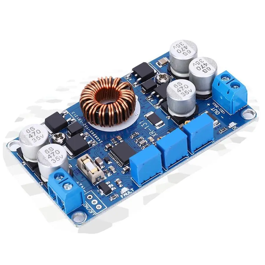 Автоматический Бак Boost источник питания регулятор постоянного тока алюминиевая