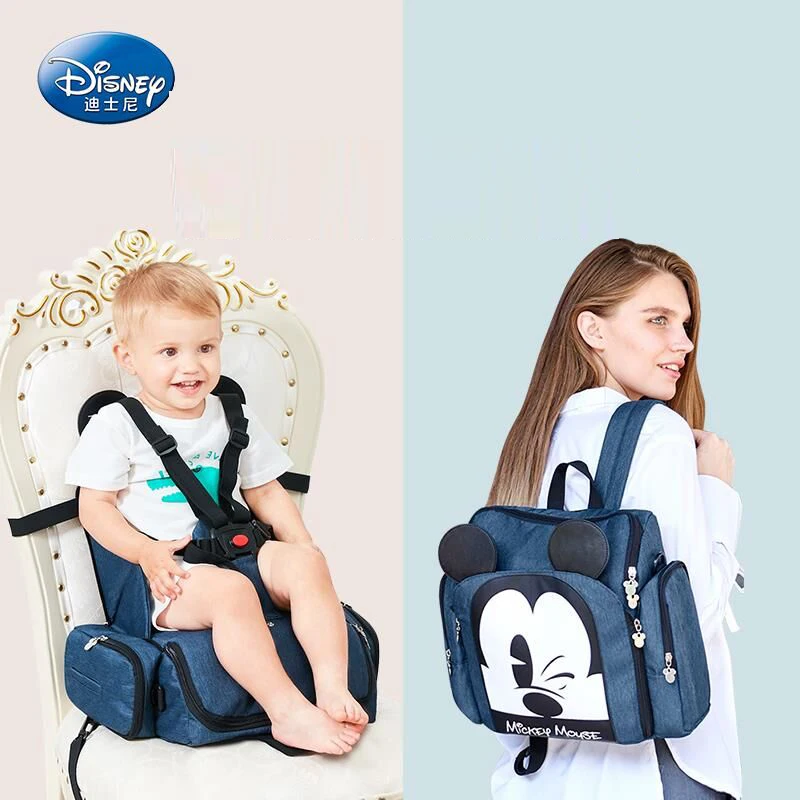 Сумка для подгузников Disney рюкзак путешествий Большая вместительная сумка ухода