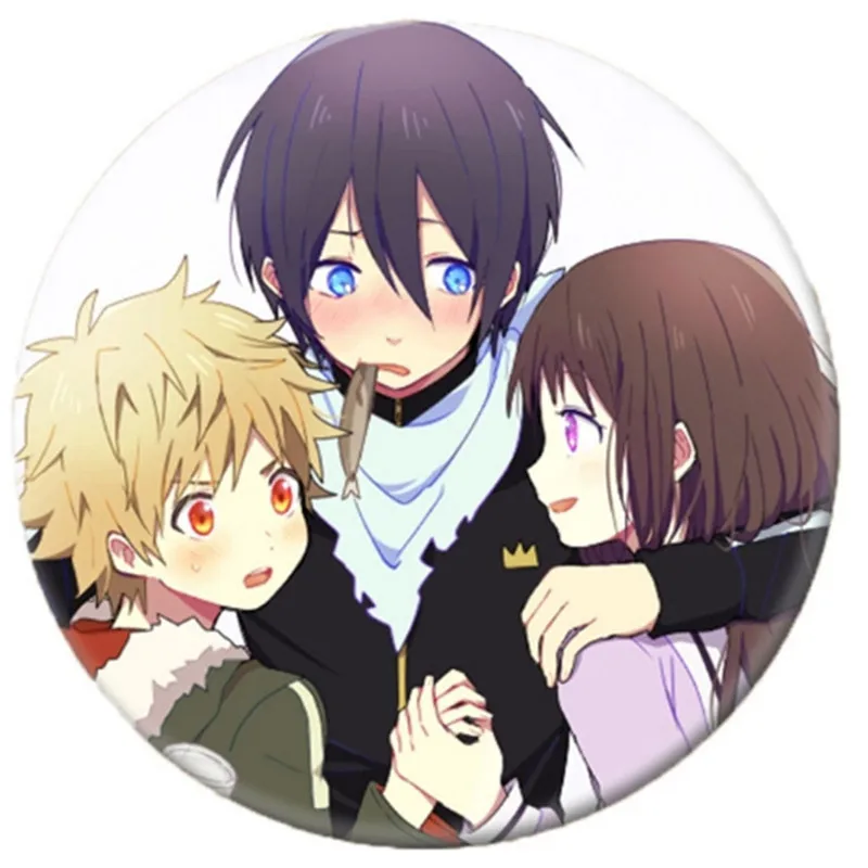 Бесплатная доставка аниме брошь норагами булавка Iki Hiyori значок косплея