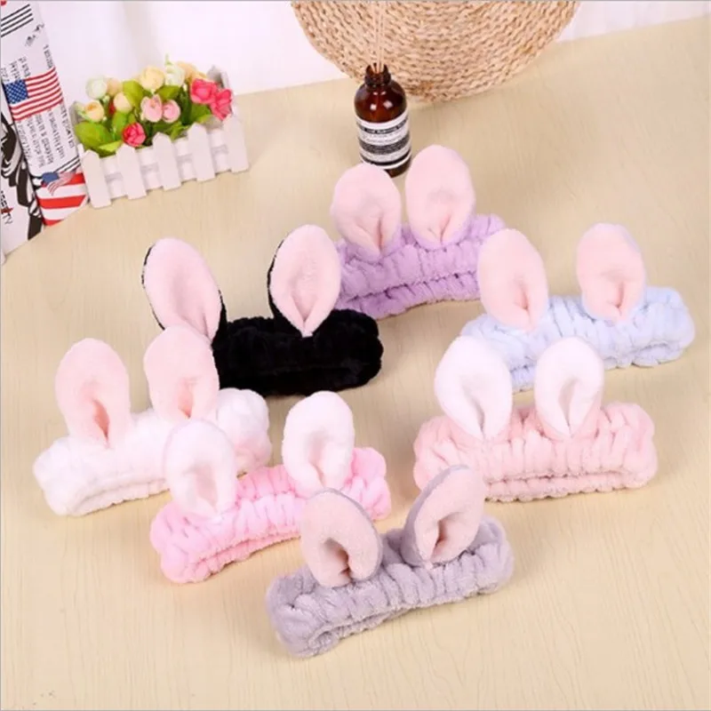 Повязка для волос флисовая на резинке| |