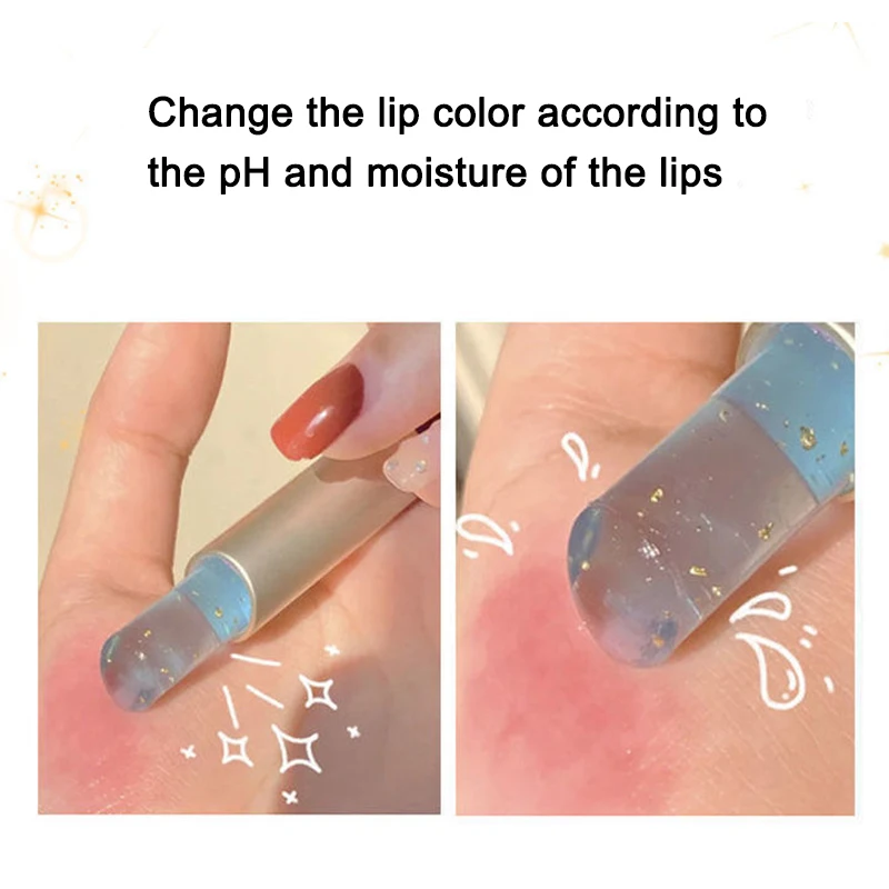 Увлажняющая помада бальзам меняющий цвет при температуре губной помады меньше