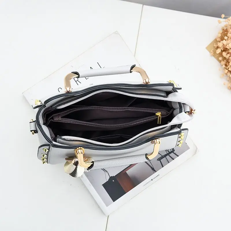 Elegant Shoulder Bag New 2019 Women Designer Luxury Handbags Bags Sweet Messenger Ladies Crossbody Grey Black Red | Багаж и сумки