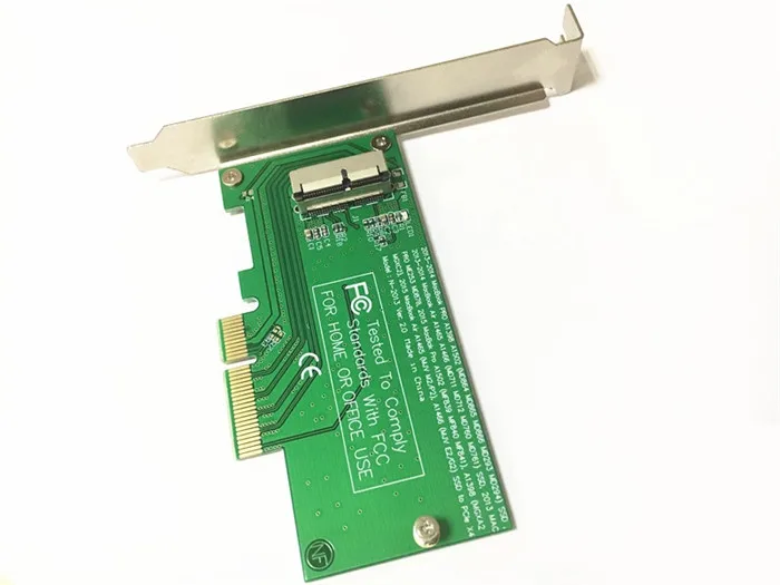 Адаптер карты PCI-E для жесткого диска SSD для настольных компьютеров Macbook AIR PRO A1502 A1398 A1466 A1465 для Apple 2015 2014 2013 AIR/PRO.