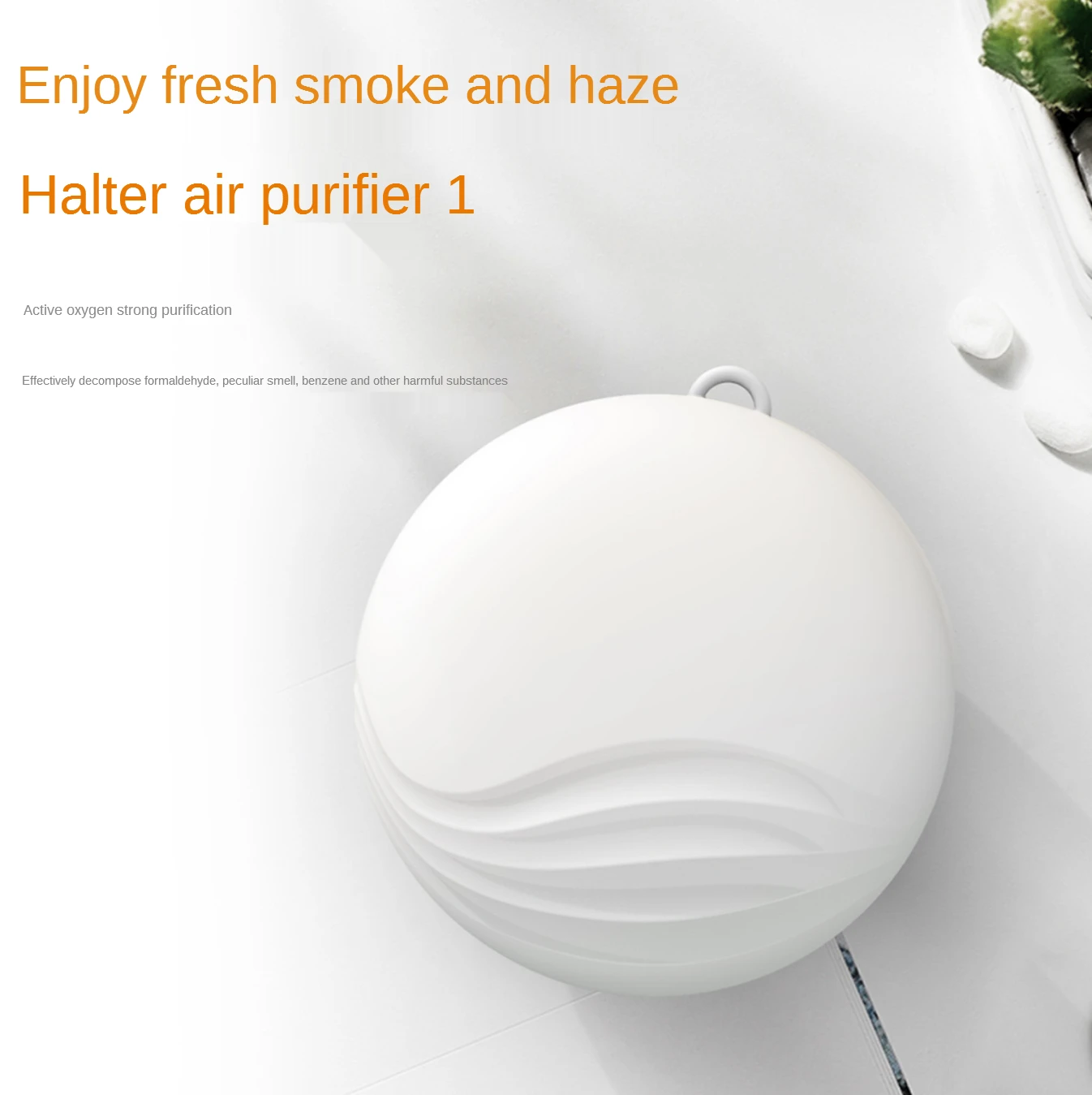 

Air Purifier Portable Negative Ion Necklace Hanging Neck with Oxygen Bar Cross-border Mini Home Dust Removal,haze,formaldehyde