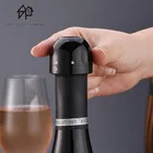 12 шт. Силиконовая Вакуумная Крышка для бутылки с красным вином, силиконовая герметичная, затычка для бутылок с шампанским, сохраняет свежесть, пробка барный инвентарь