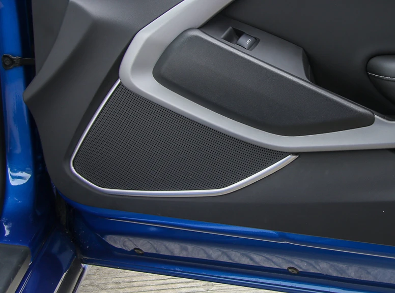 

ABS Door Inner Decorative Frame Cover Trim for Chevrolet Camaro 2017+ Car Accessories Car Decal Sticker Interior Decoration