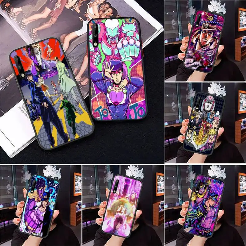 

JoJos Bizarre Adventure Clea Phone Case for Samsung A6 A6S A530 A720 A750 A8 A9 A10 A30 A40 A50 A70 A10S A20S A51 A52 Plus cover