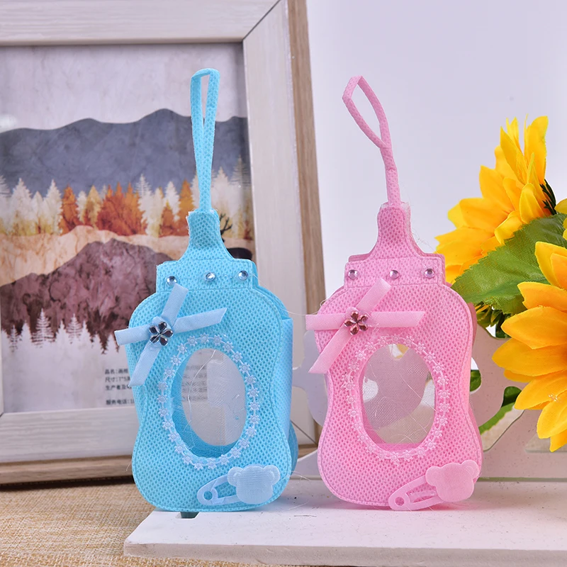 12 шт сувениры Подарочная сумка для детской бутылки конфетная детского душа дня