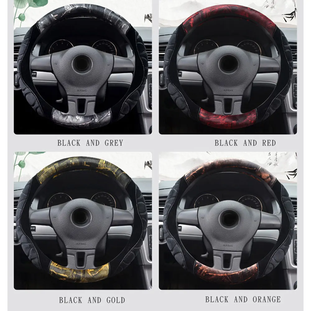 DSYCAR 1 шт. 38 см пушистый чехол на руль для автомобиля мягкие теплые плюшевые
