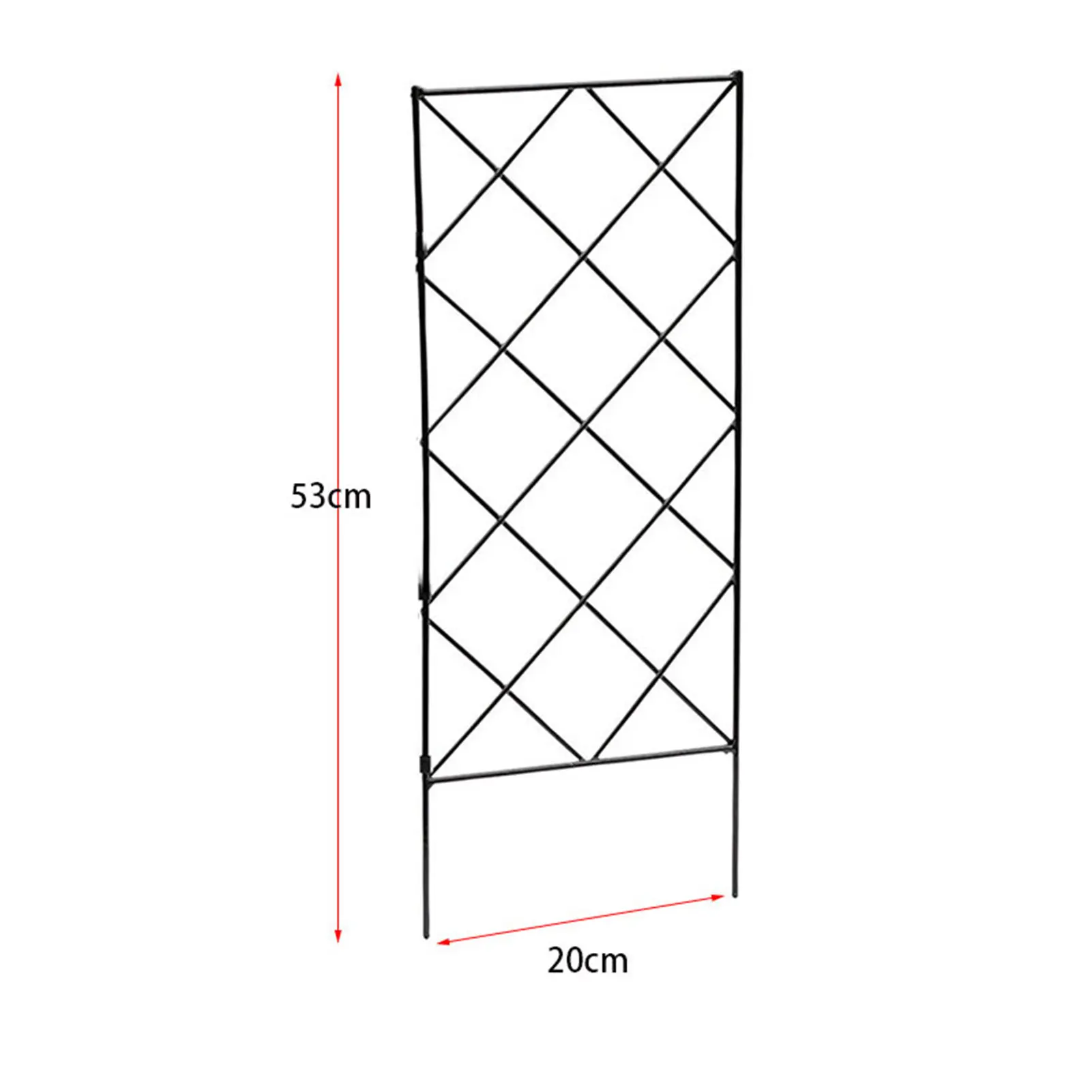 

3pcs Plant Climbing Frame Trellis Foldable Plant Vine Rack Connectable Climbing Support Bracket Yard Screen Garden Decoration