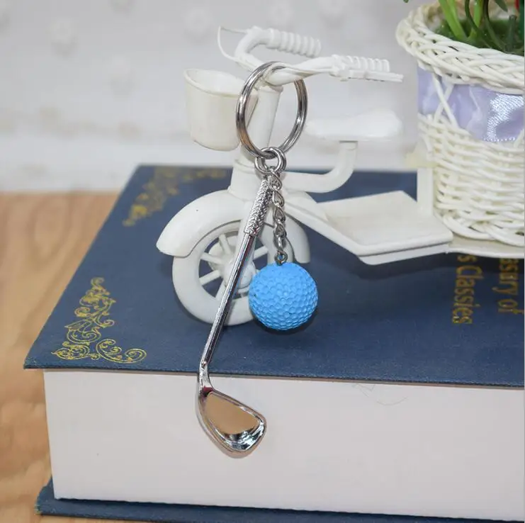 Мини-брелок для гольфа в спортивном клубе
