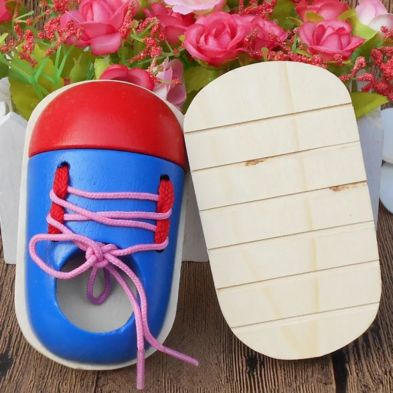 1 шт. в комплекте детское Монтессори Развивающие игрушки для детей из дерева