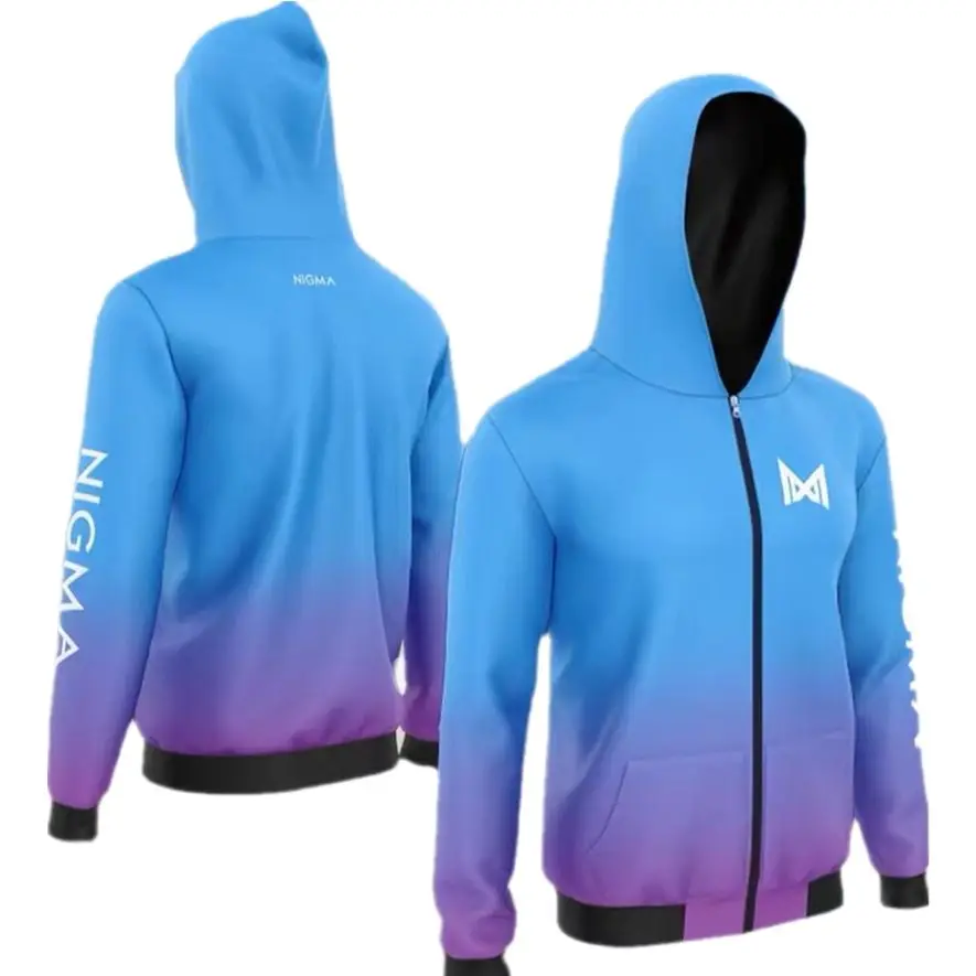 

Hot saleNIGMA gaming team uniform zipper shirt sweatshirt jacket dota2 game jersey3Dprinting men and women fashion sports hoodie