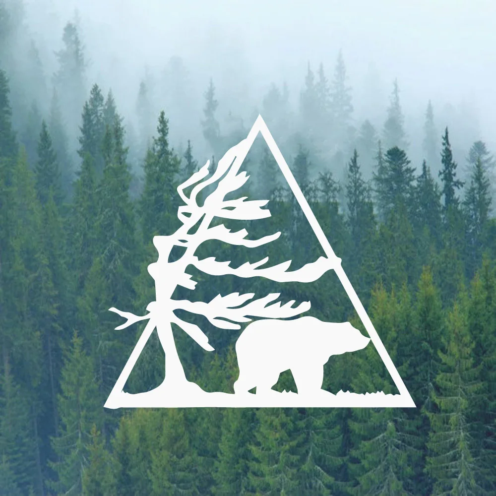 

Cartoon Bear Animal Car Assessoires Personalized Car Stickers Motorcycle Decals