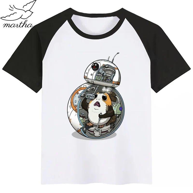 Забавная Футболка с принтом Звездные войны футболка круглым вырезом для