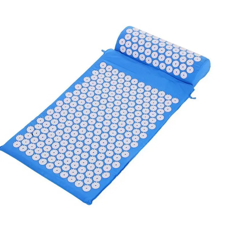 Конфетный Цвет Горячая подушка Массажный коврик для йоги акупрессур снимает