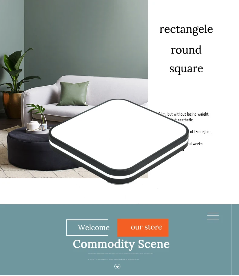 Modern LED ceiling lights Simple style home LED lamp Large art Creative lustre bedroom living room lamp AC90-260V