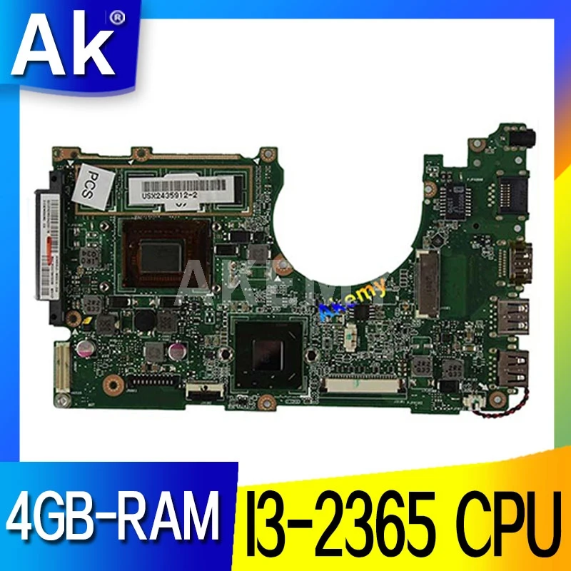 

AK X202E материнская плата для ноутбука ASUS X202E X201E S200E X201EP тест оригинальная материнская плата 4G RAM I3-2365 CPU
