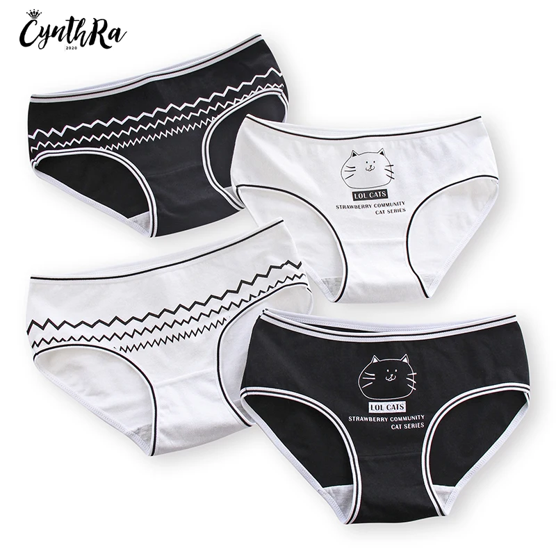 CYNTHRA нижнее белье женское сексуальные трусики для женщин со средней талией милые