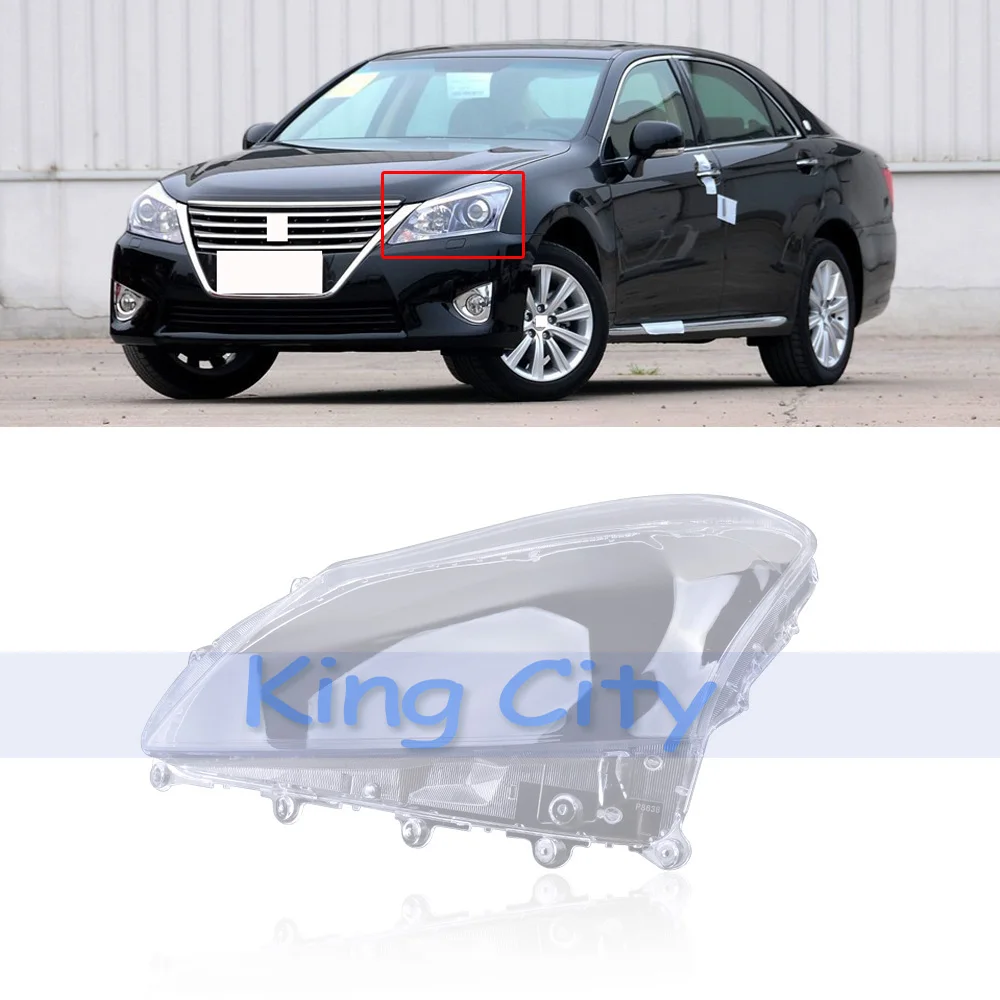 CAPQX 1 шт. для Toyota Crown 2010 2011 2012 Передняя фара Крышка лампы абажур водонепроницаемый яркий абажур