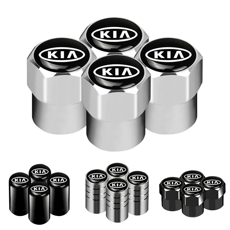 4 шт. автомобильный значок для колес Стикеры колеса шины клапан Кепки