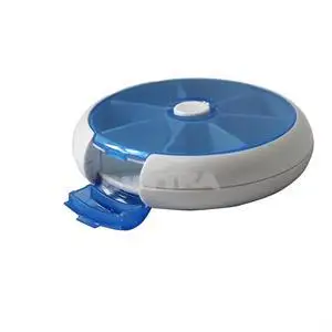 Новый Круглый 7 слотов Еженедельные таблетки чехол s Коробки Витамин Медицина