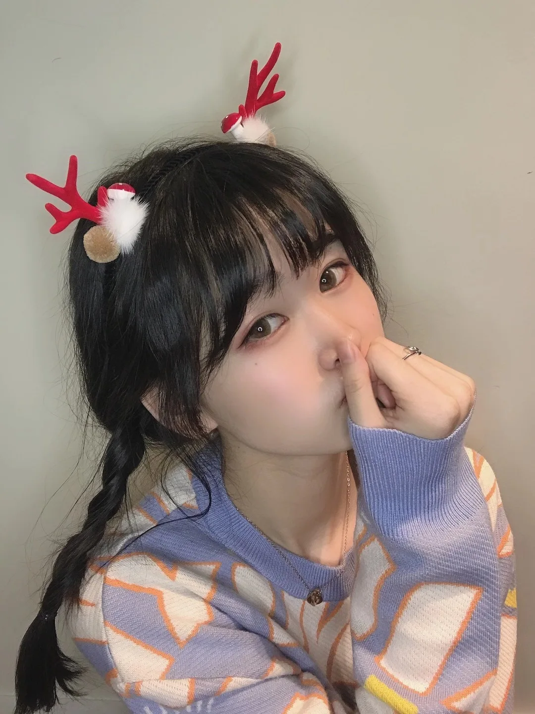 

Зима 2022, Лидер продаж, новый Праздничный Рождественский головной убор, шпилька для волос с оленьими рогами, резинка для волос с Санта-Клаусо...