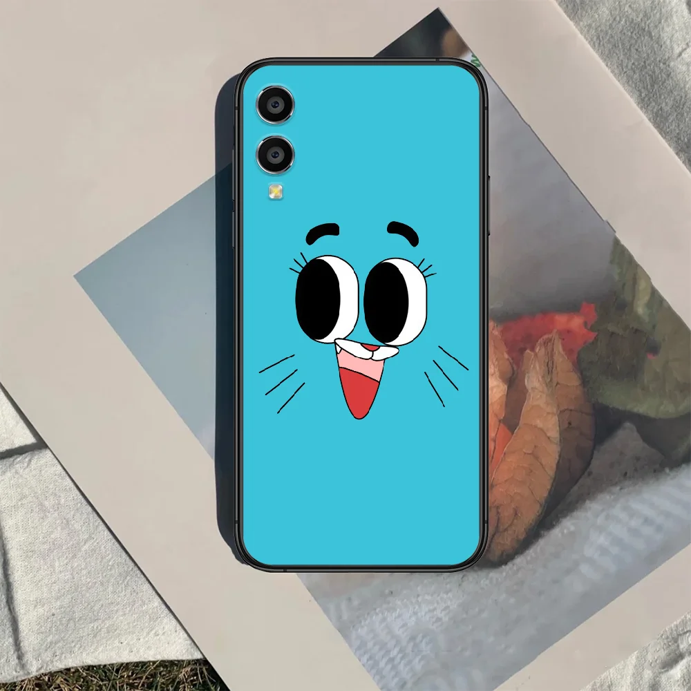 

Gumball and darwin Phone Case Cover Hull For HUAWEI honor 7a 8 8s 8a 8x 9 9x 10 20 i Lite Pro black Prime Luxury Etui Silicone