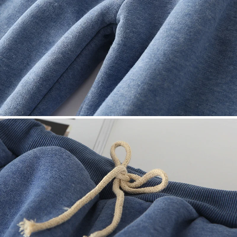 

Women Winter Pants Imitation Cashmere Harem Pants Thickened Fleece Lined Comfortable Warm Casual Trousers Lady Pants J55