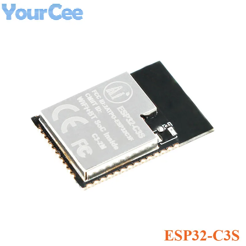 ESP32-C3S 2 4 GHz WiFi BLE5.0 макетная плата ESP32 Dual-mode BLE 5 0 модуль беспроводной связи |