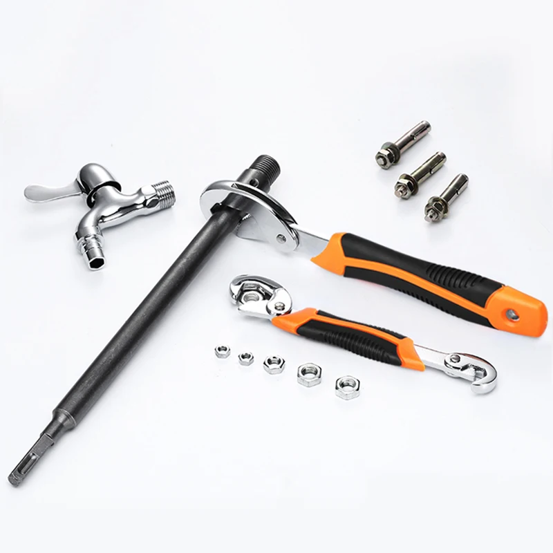 LOMVUM 2 шт. универсальный гаечный ключ ручной инструмент сантехники инструменты