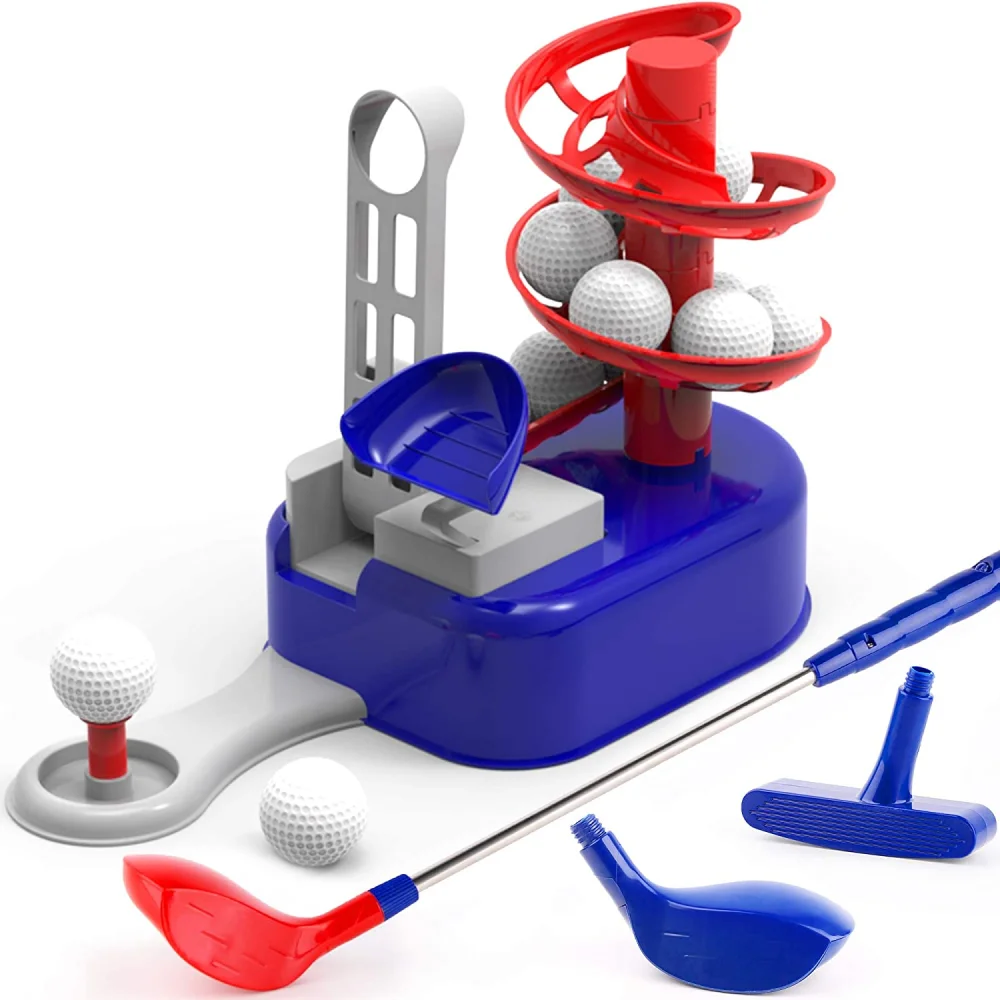 

Kids Golf Set Parent-child Toys Outdoor Sports Toys Interactive Games Children Party Supplies Birthday Gift for Kids