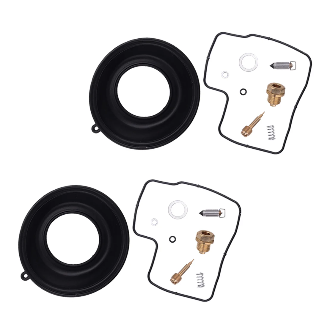 

Motorbike Carburetor Repair Plunger Diaphragm Kit Rebuild Set Fit For Honda VT1100C Shadow Spirit 1997-2001 2002 2003 2004 2005