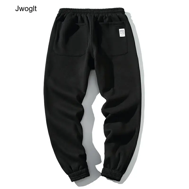 Мужские черные шаровары повседневные хлопковые джоггеры модные уличные