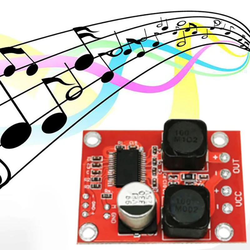 TPA3118 Digital Power Amplifier Board 50W DC5V-24V Mono BTL Output Audio | Электроника